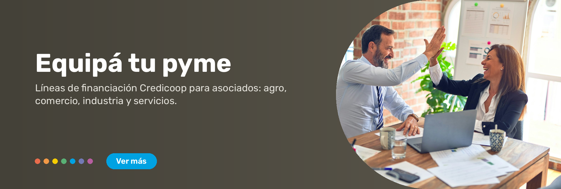 Equipá tu pyme — Financiación Credicoop